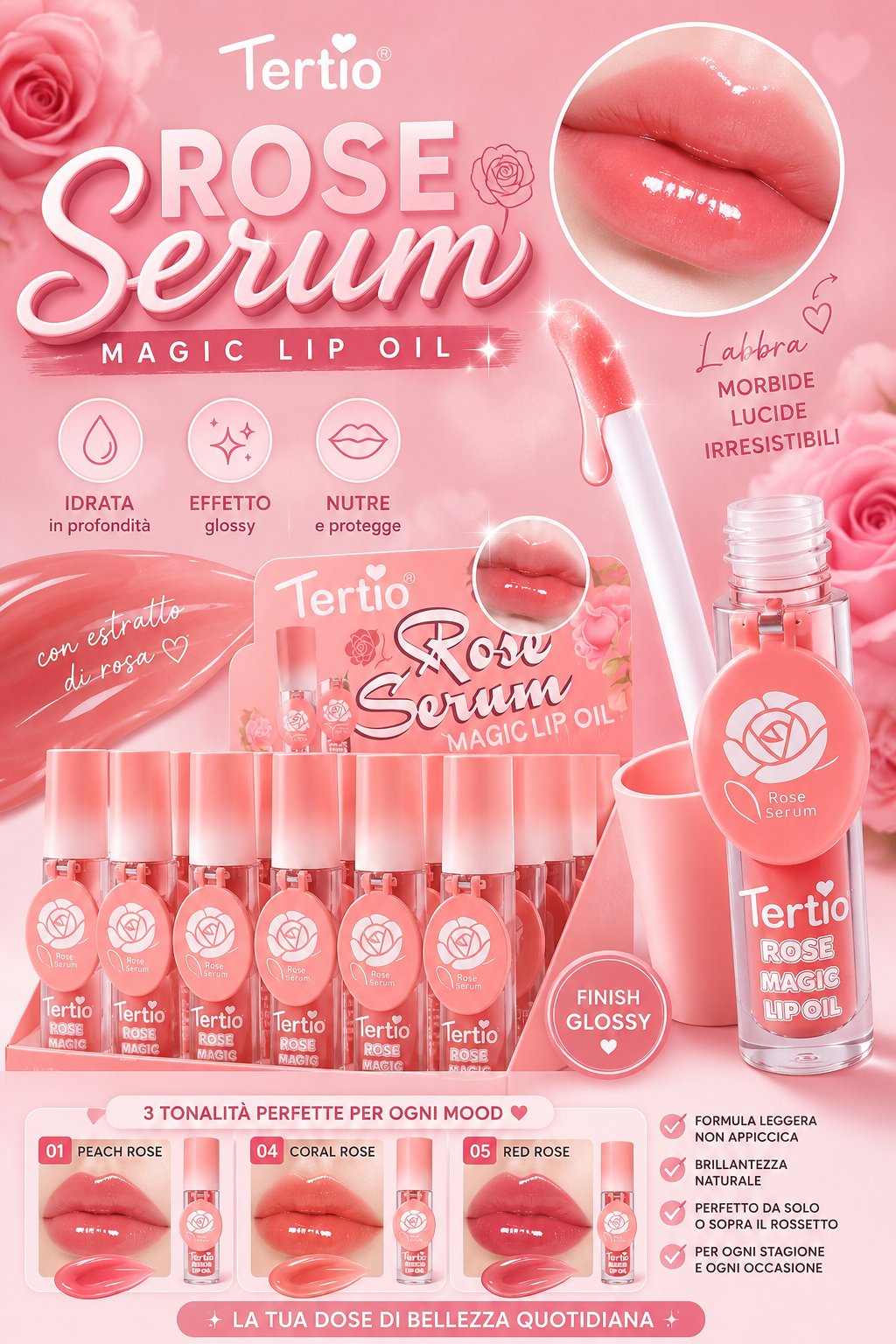 Rose Serum – Magic Lip Oil