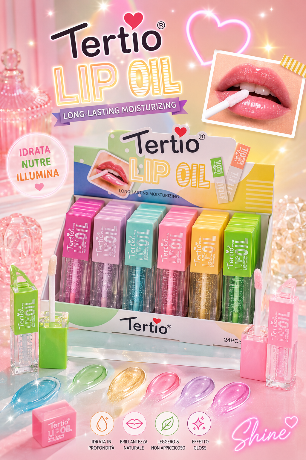 Lip oil fruit