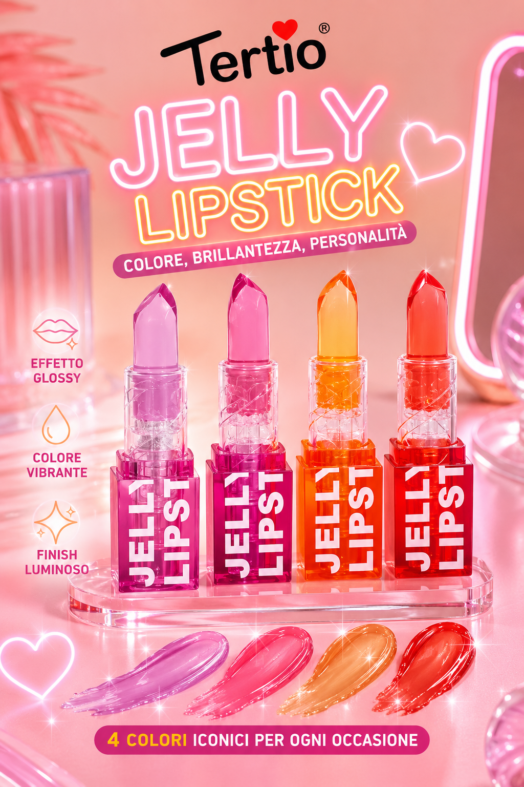 Jelly Lipstick Ph reagente