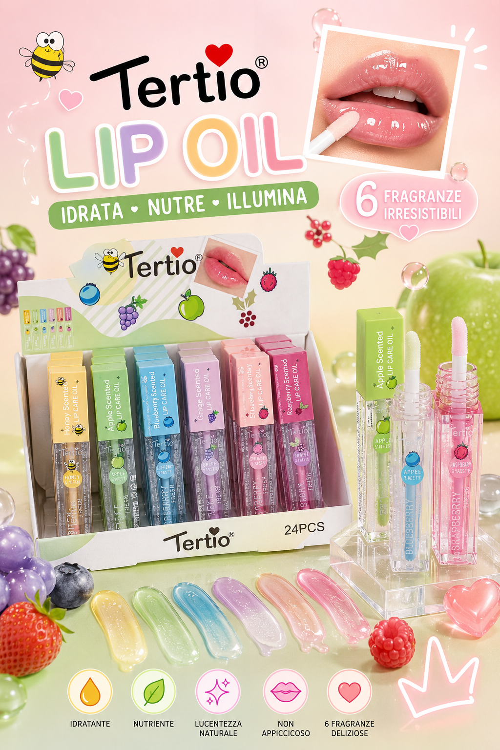 Lip Cair Oil cangianti