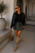 Gonna in jeans con cintura