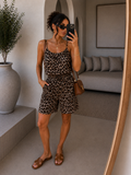 Completo animalier top e pantaloncino