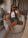 Short denim basic