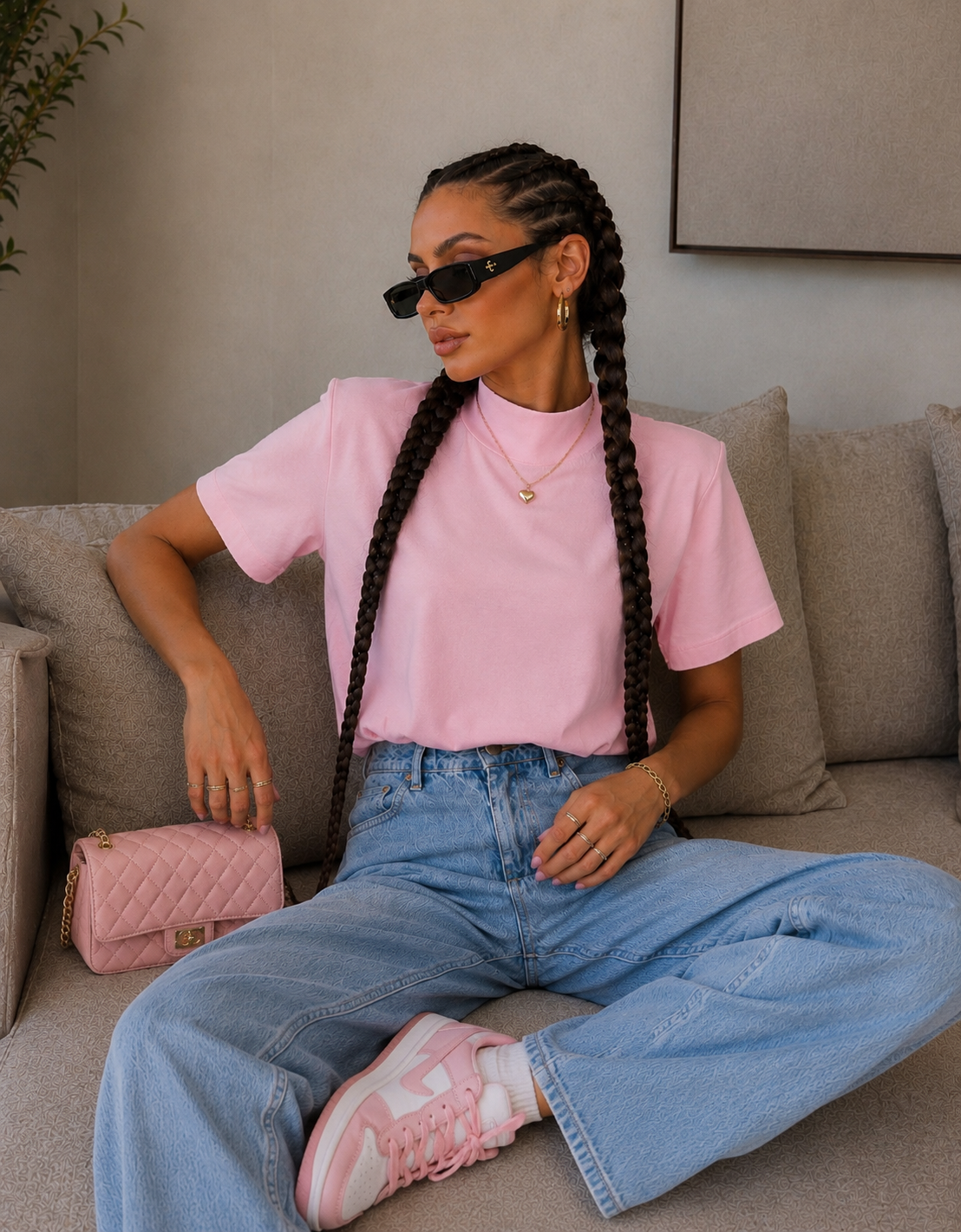 Maglia Over Shoulder Chic