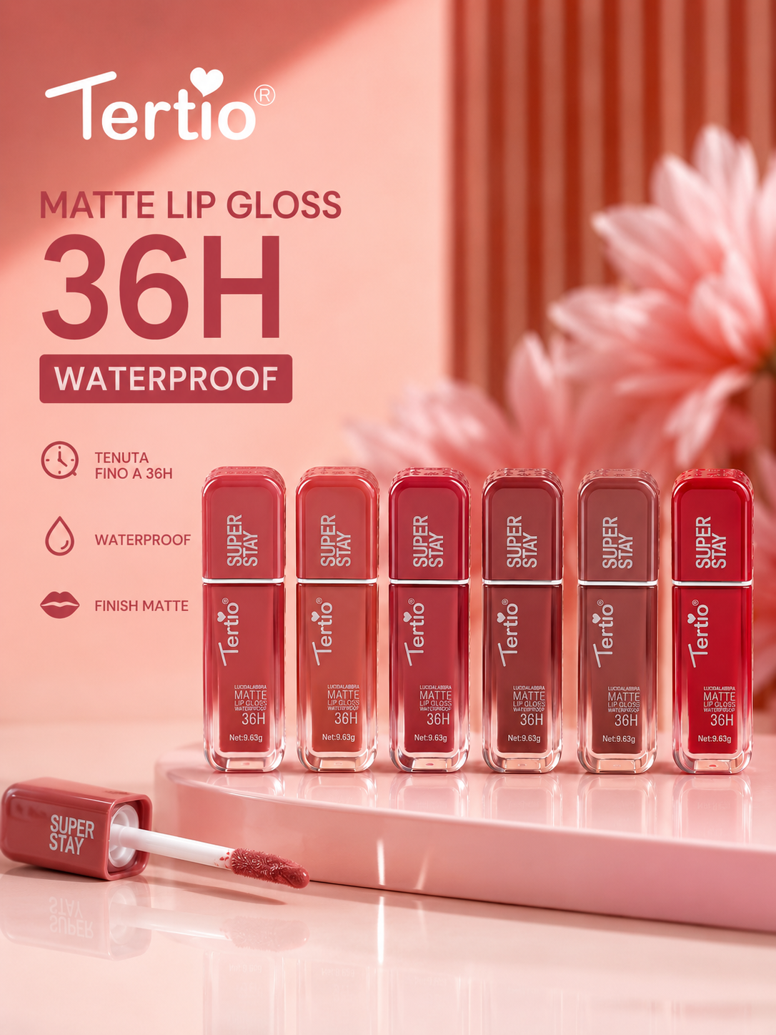 Super stay matte lip gloss 36H