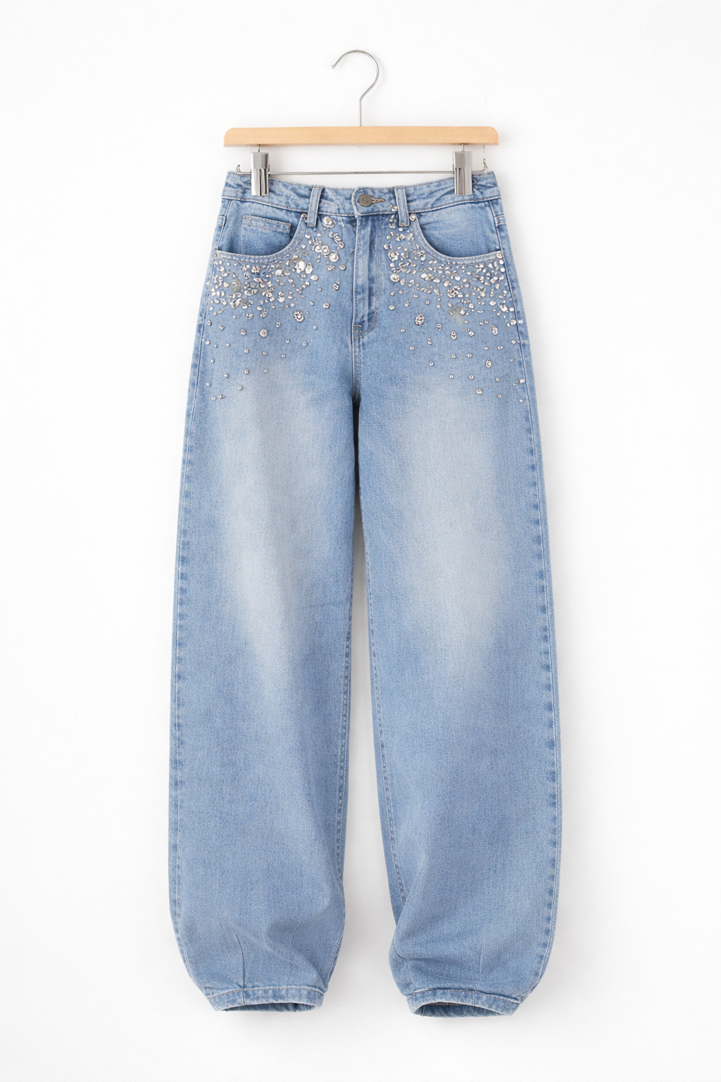 Jeans Crystal Glow Wide Leg