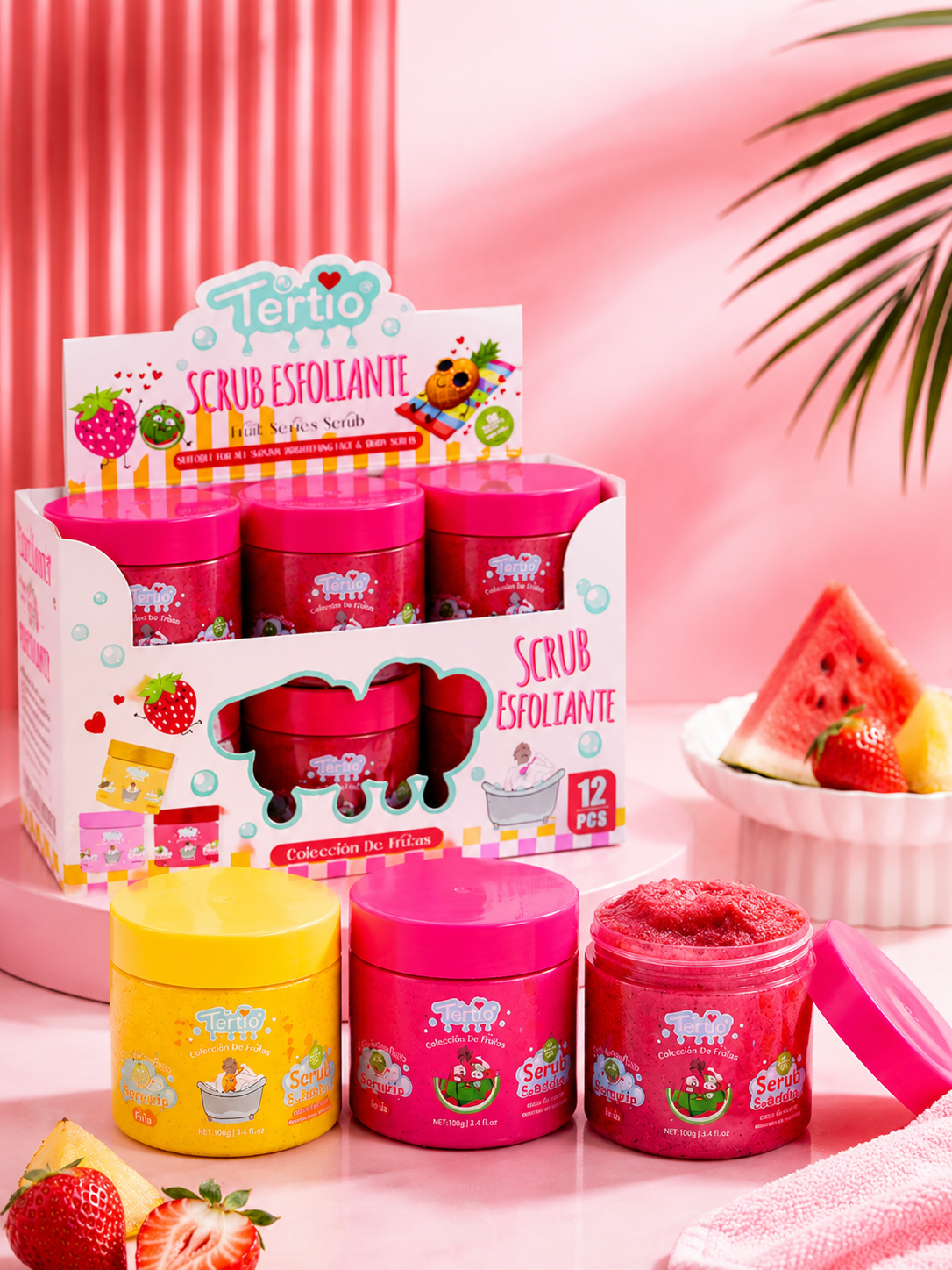 Fruit Series – Scrub Esfoliante Viso & Corpo 400gr