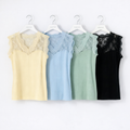Top Elegance pizzo scollo a V