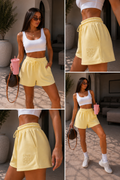 Short con scritta Love