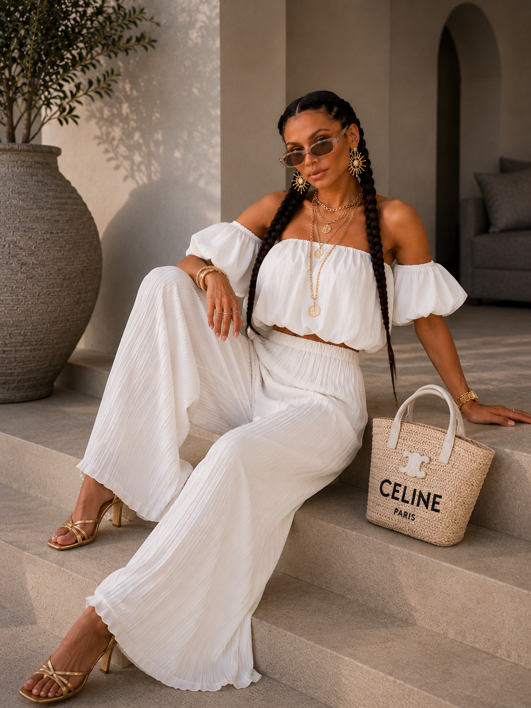 Completo summer chic vari colori