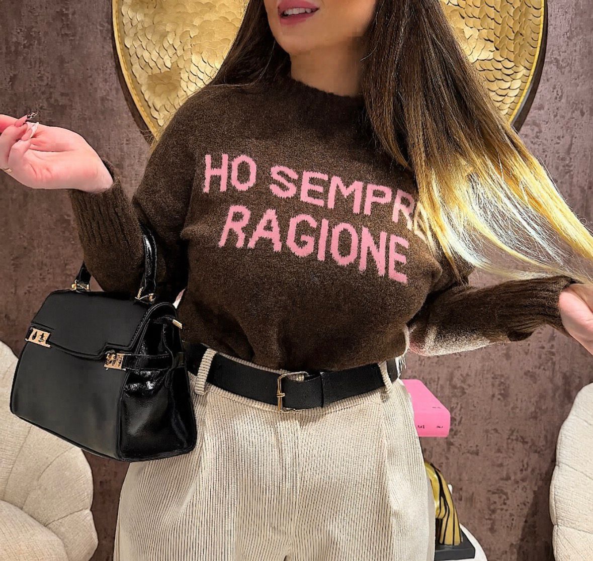 Maglioncino ho sempre ragione