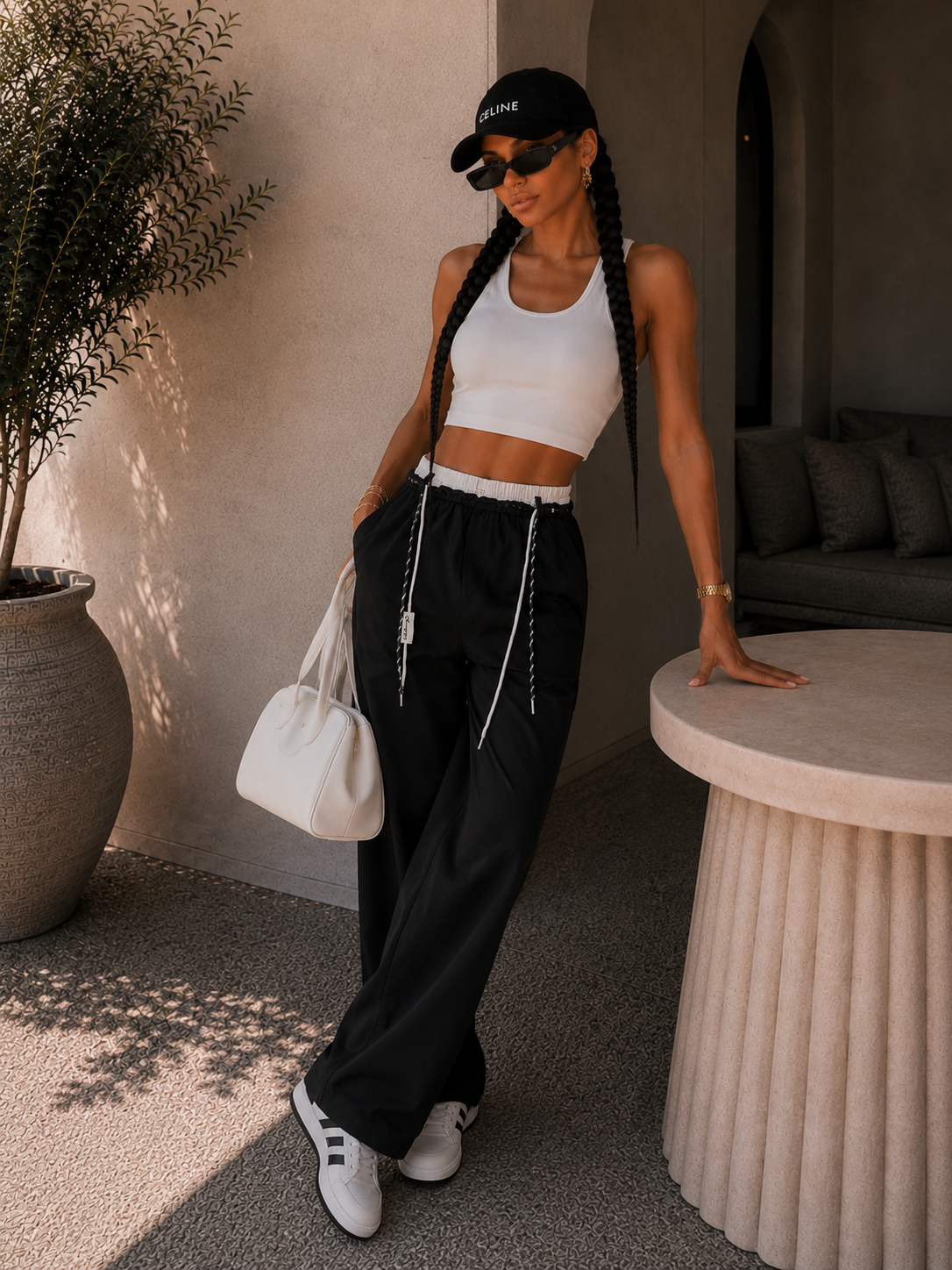 Pantalone Sporty Chic