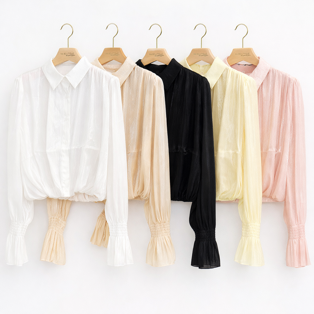 Camicia Satin Glow