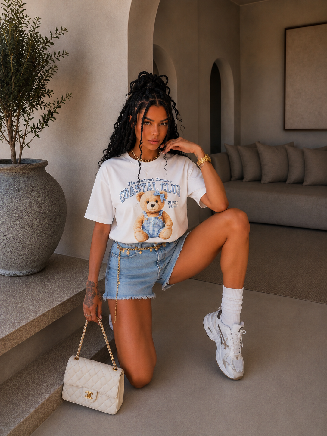 T-shirt Teddy Coastal Club