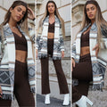Cardigan bianco choco