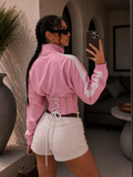 Felpa Corset Chic