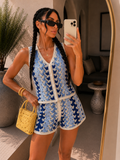 Completo Crochet Summer Wave