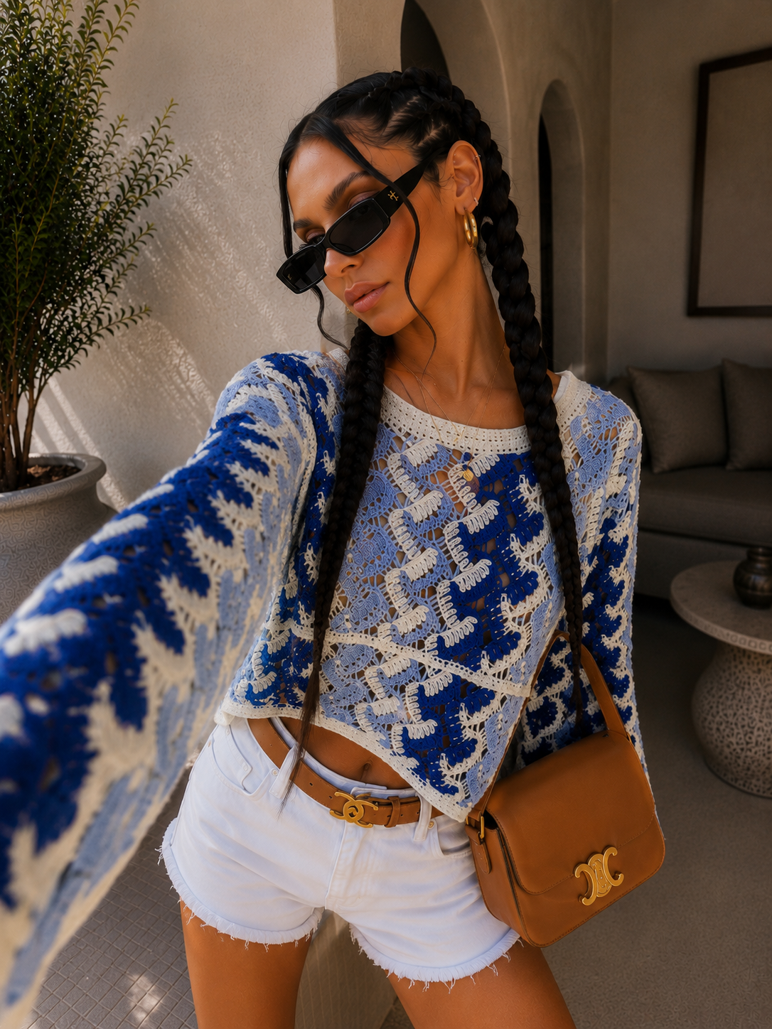 Maglia Crochet Summer Wave