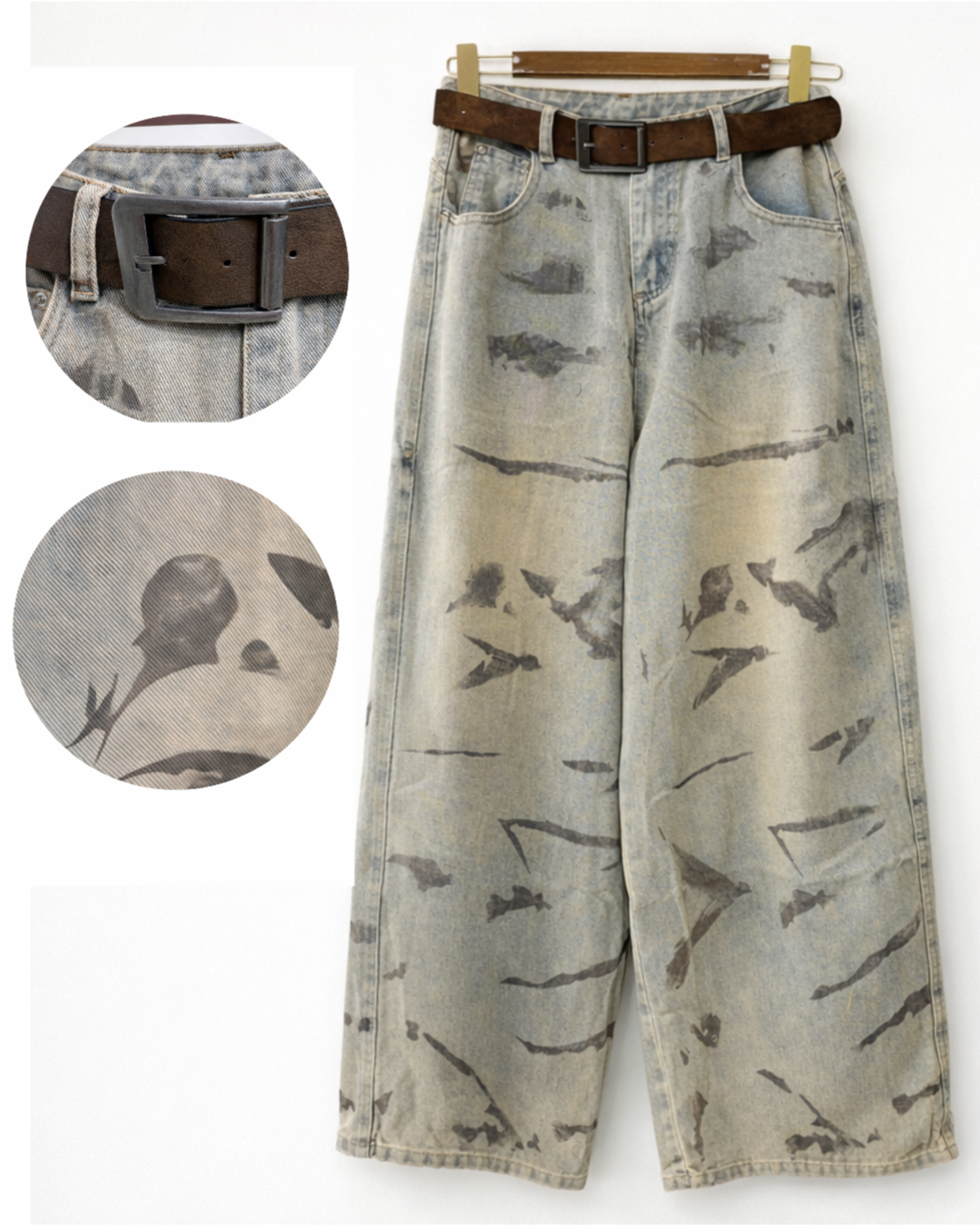 Jeans Urban Splash con cintura
