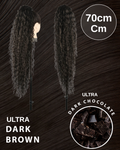 Coda 70cm Riccia con coulisse vari colori