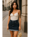Body crochet con conchiglia