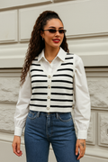 Maglioncino con camicia