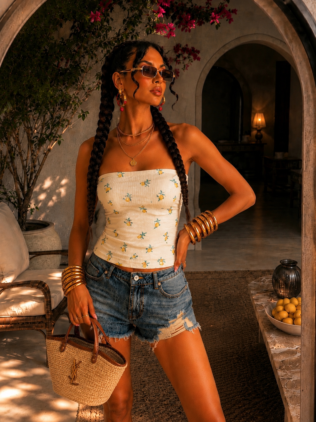 Top Fascia Summer Print