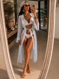 Bikini con sole bianco