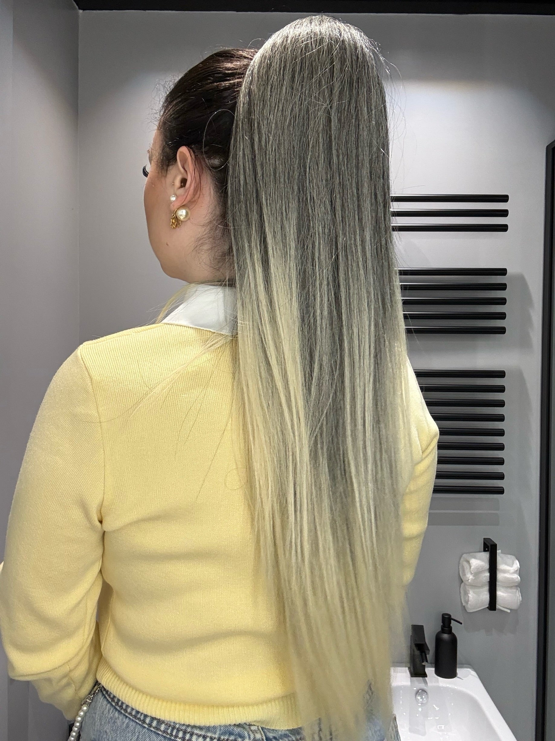 Coda 70cm liscia con Coulisse vari colori
