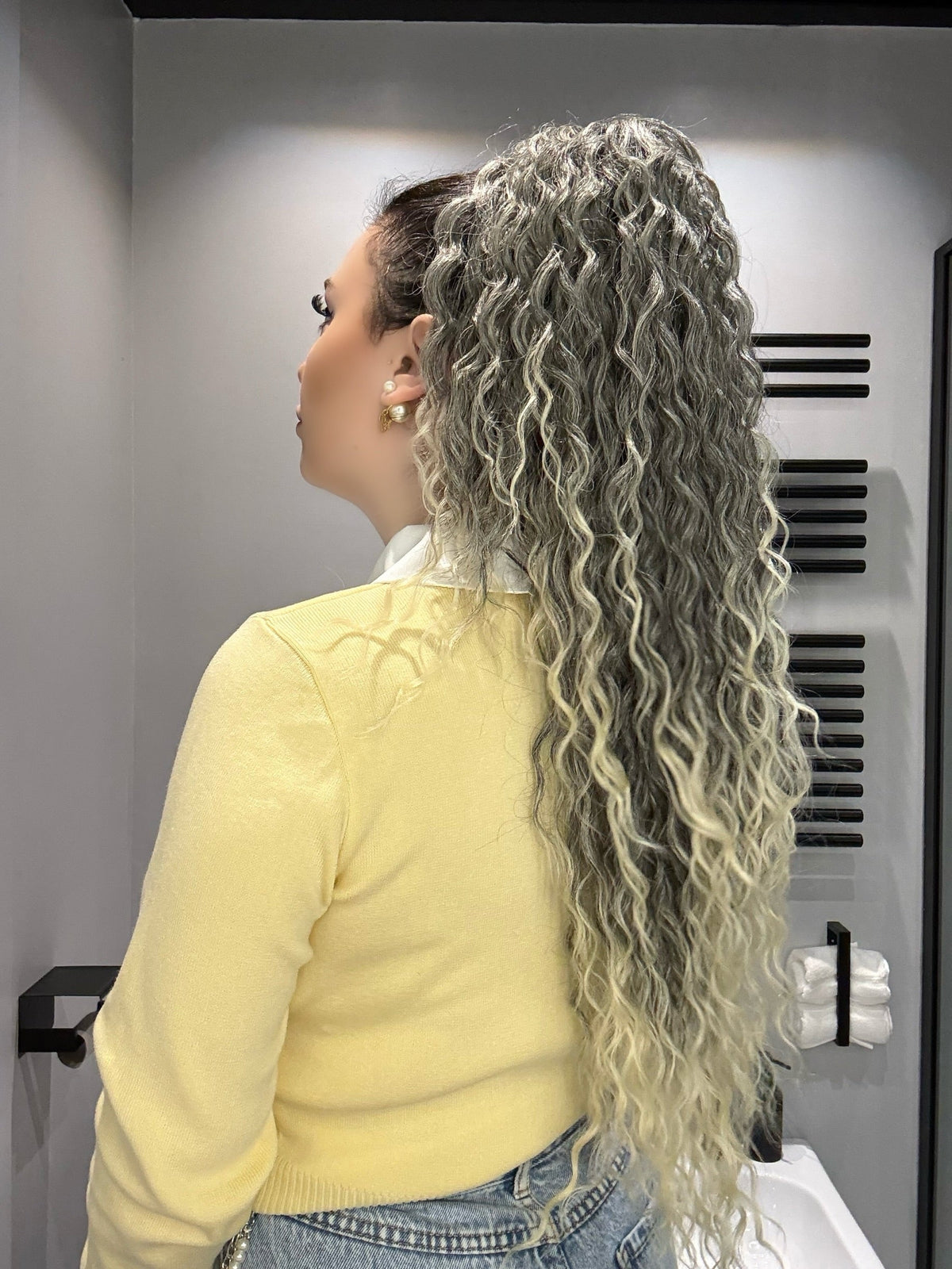 Coda 70cm Riccia con coulisse vari colori