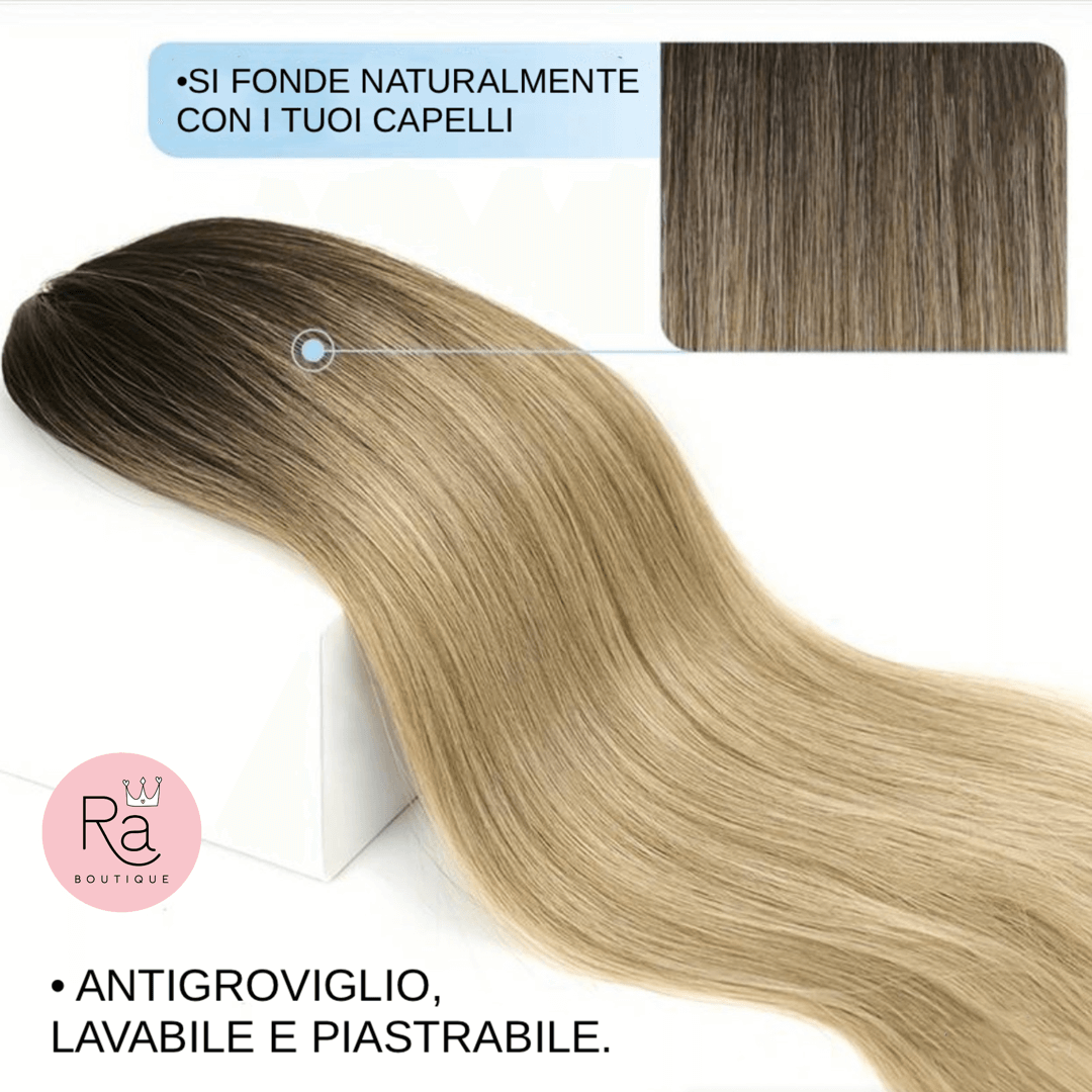 Coda 70cm liscia con Coulisse vari colori