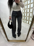 Jeans con strass 3 colori
