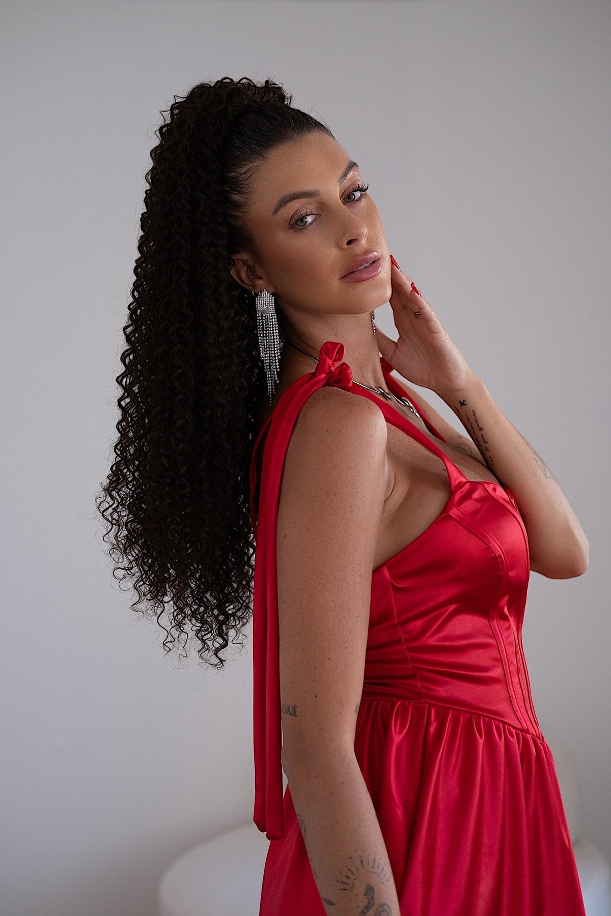 Coda Riccio afro con coulisse vari colori