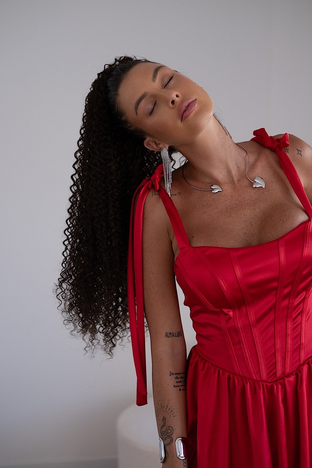 Coda Riccio afro con coulisse vari colori