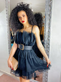 Abito in tulle nero Venere