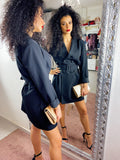 Abito a blazer nero