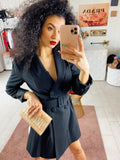 Abito a blazer nero