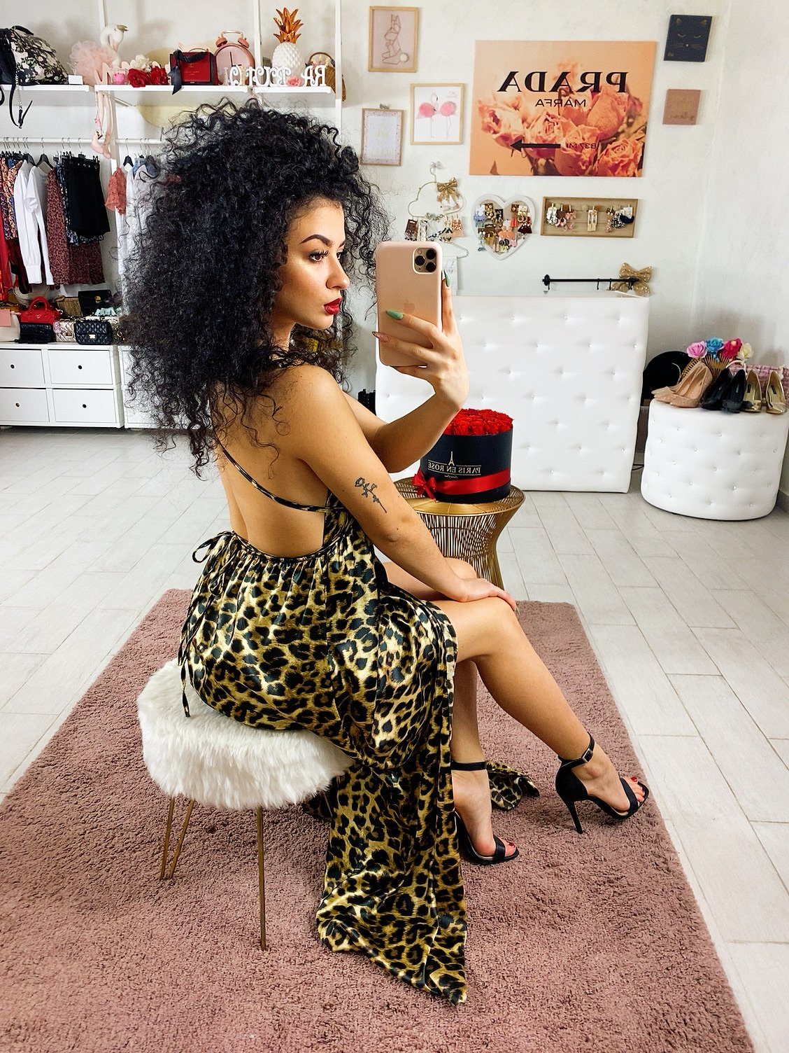 Abito Afrodite maculato