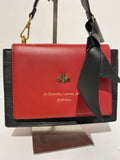 Bag red passion con fiocco