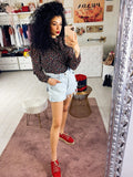Blusa a fiorellini Rossi