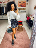 Blusa con stelline