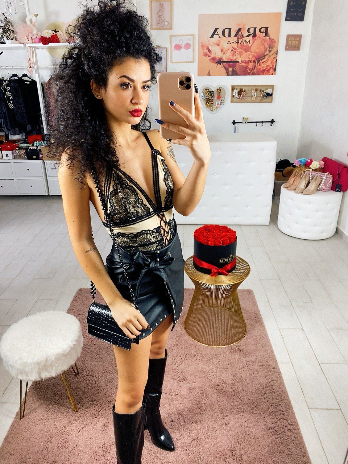 Body con pizzo