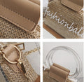 Borsa in plexi con manici e pochette