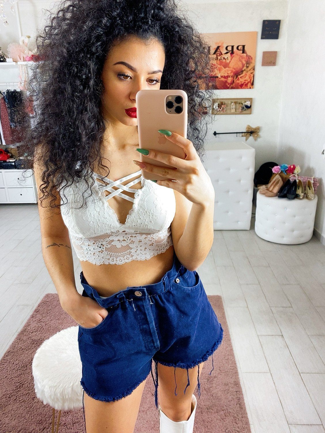 Bralette in pizzo