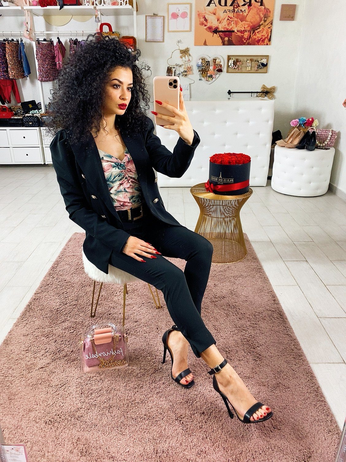 Completo giacca e pantalone nero