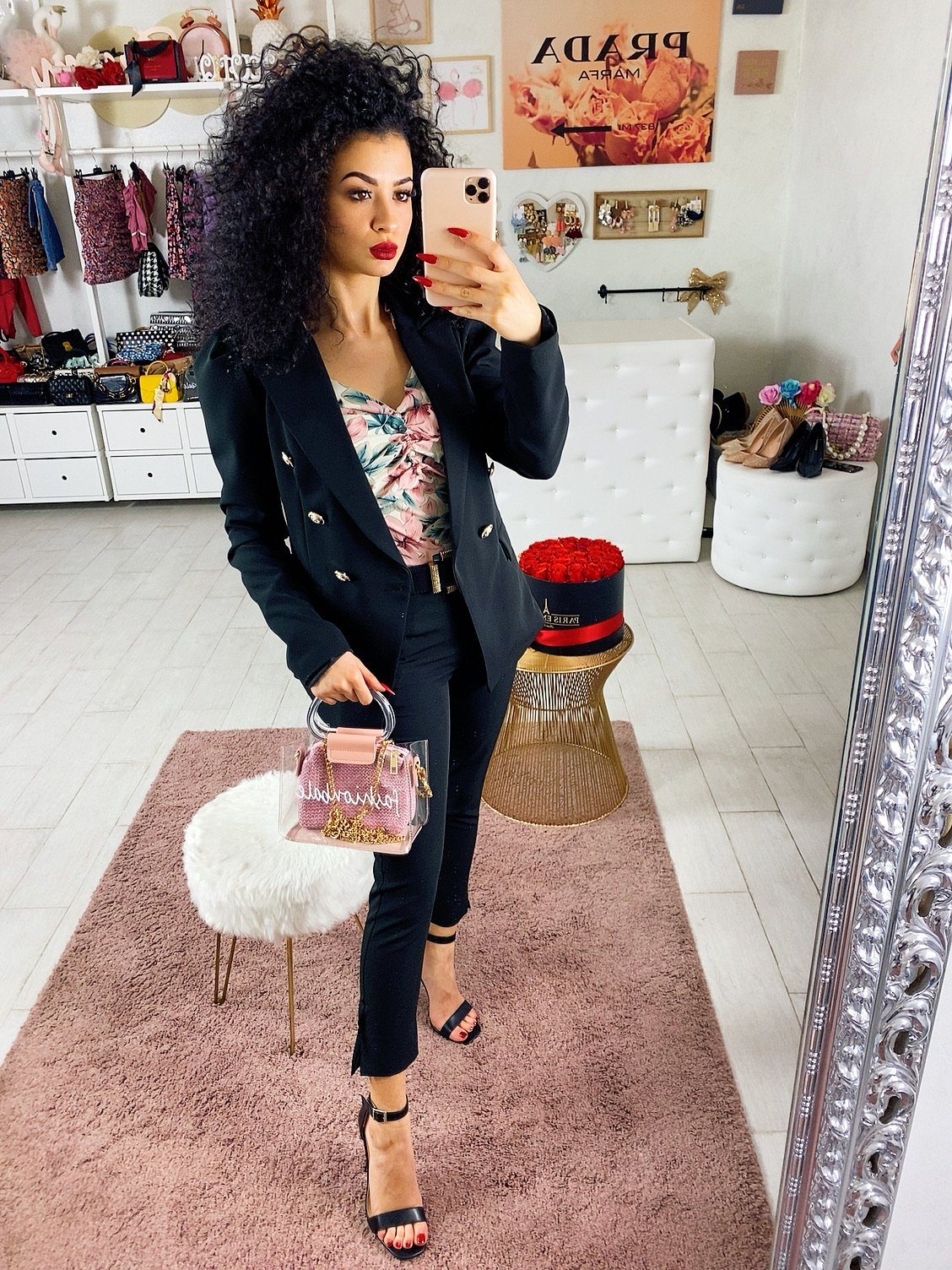 Completo giacca e pantalone nero