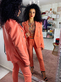 Completo giacca e pantalone pesca