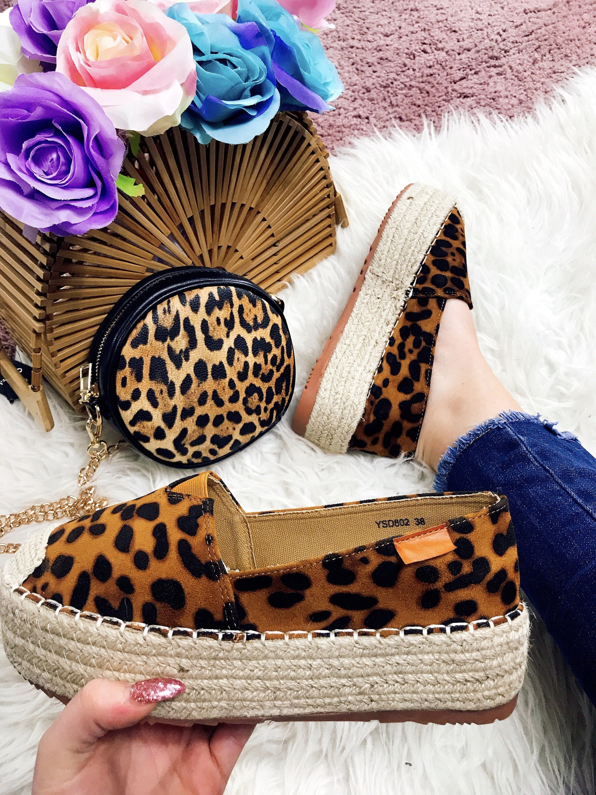 Espadrillas maculate