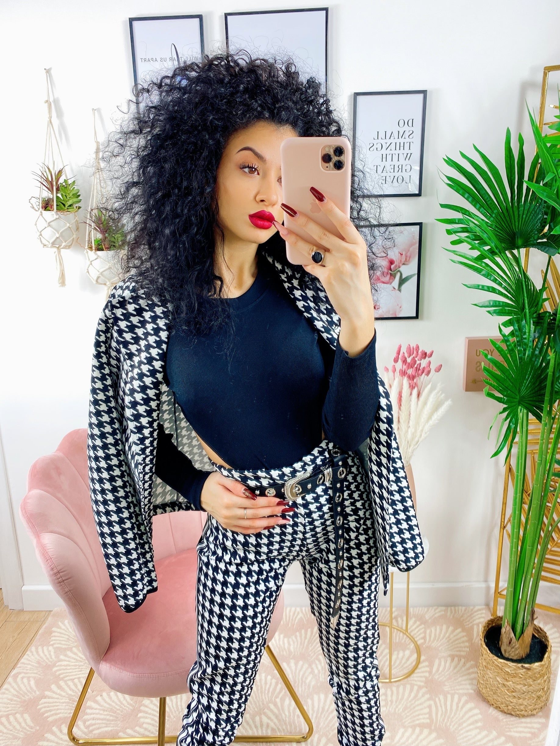 Completo Giacca e Pantalone Pied de Poule