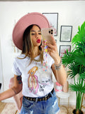 T-shirt con stampa Shoes